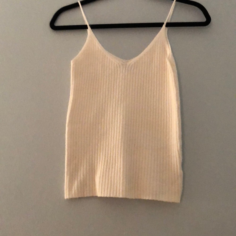 ribbed sweater tank